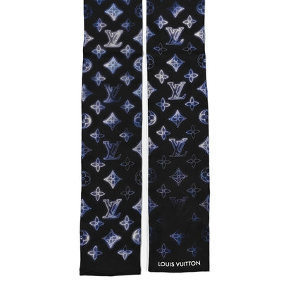 Louis Vuitton Silk Monogram Flight Mode Bandeau Blue 2 of 3