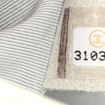 Chanel Iridescent Calfskin Quilted Medium Chanel 19 Flap White 7 of 11
