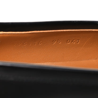 Gucci Betis Glamour Calfskin Mens Jordaan Loafers 9.5 Black 9 of 11