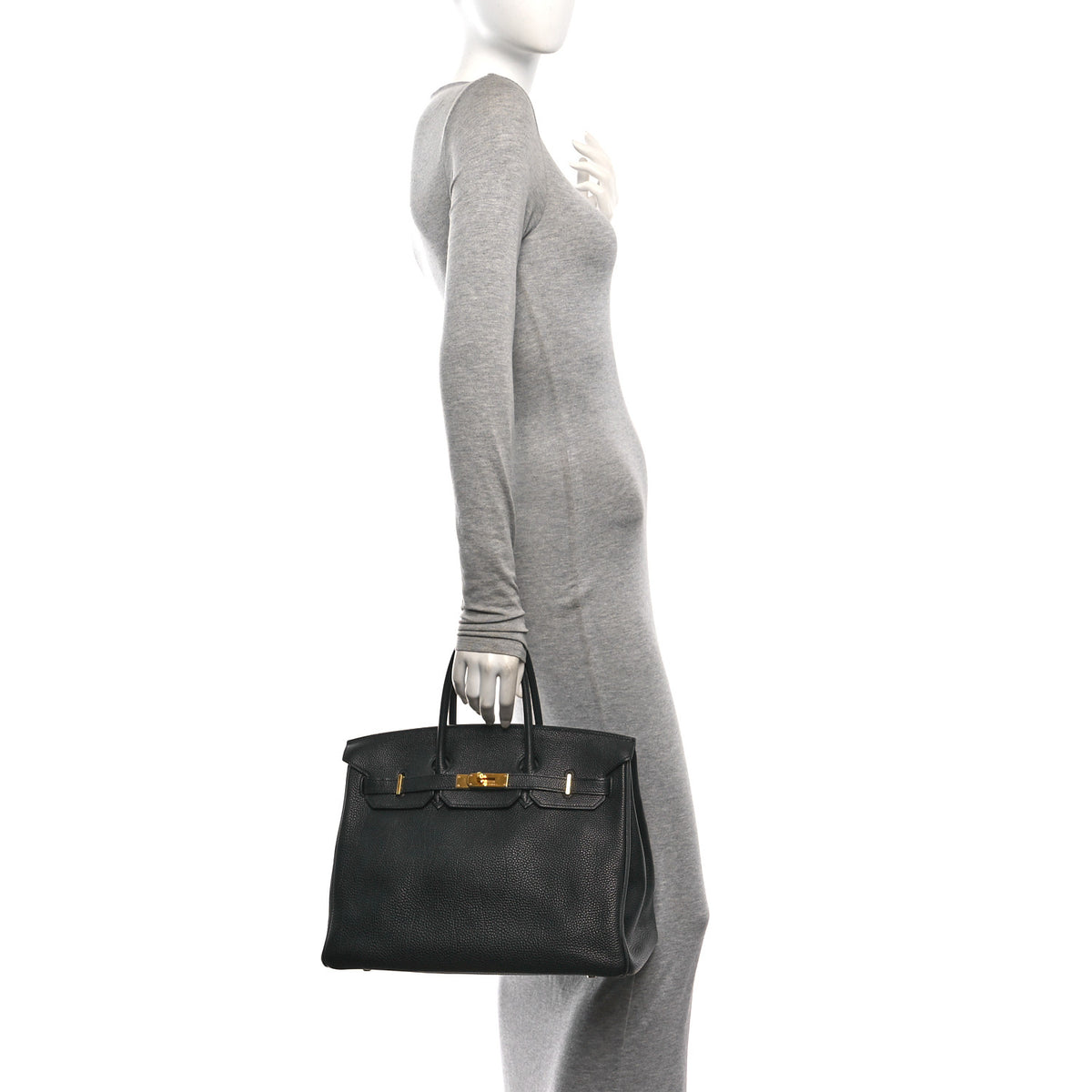 Hermes Togo Birkin 35 Black 3 of 12