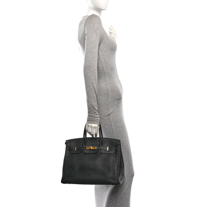 Hermes Togo Birkin 35 Black 3 of 12
