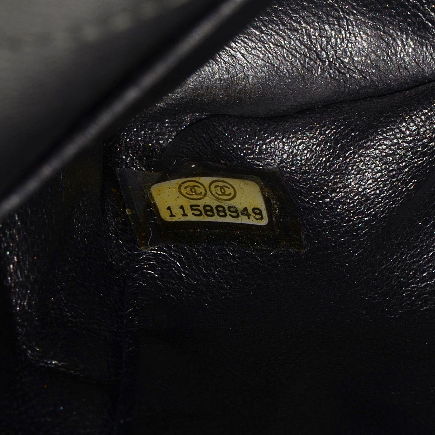 Glazed Calfskin 2.55 Reissue 226 Flap Black