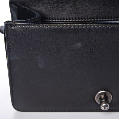 Chanel Velvet Quilted Small Boy Flap Black 8 of 15