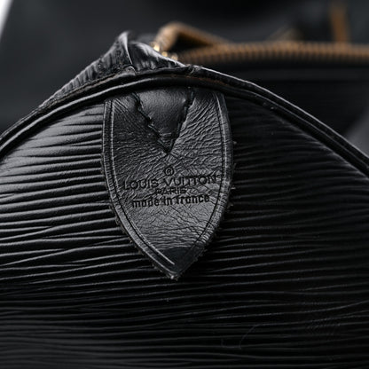 Louis Vuitton Epi Keepall 55 Black 5 of 20