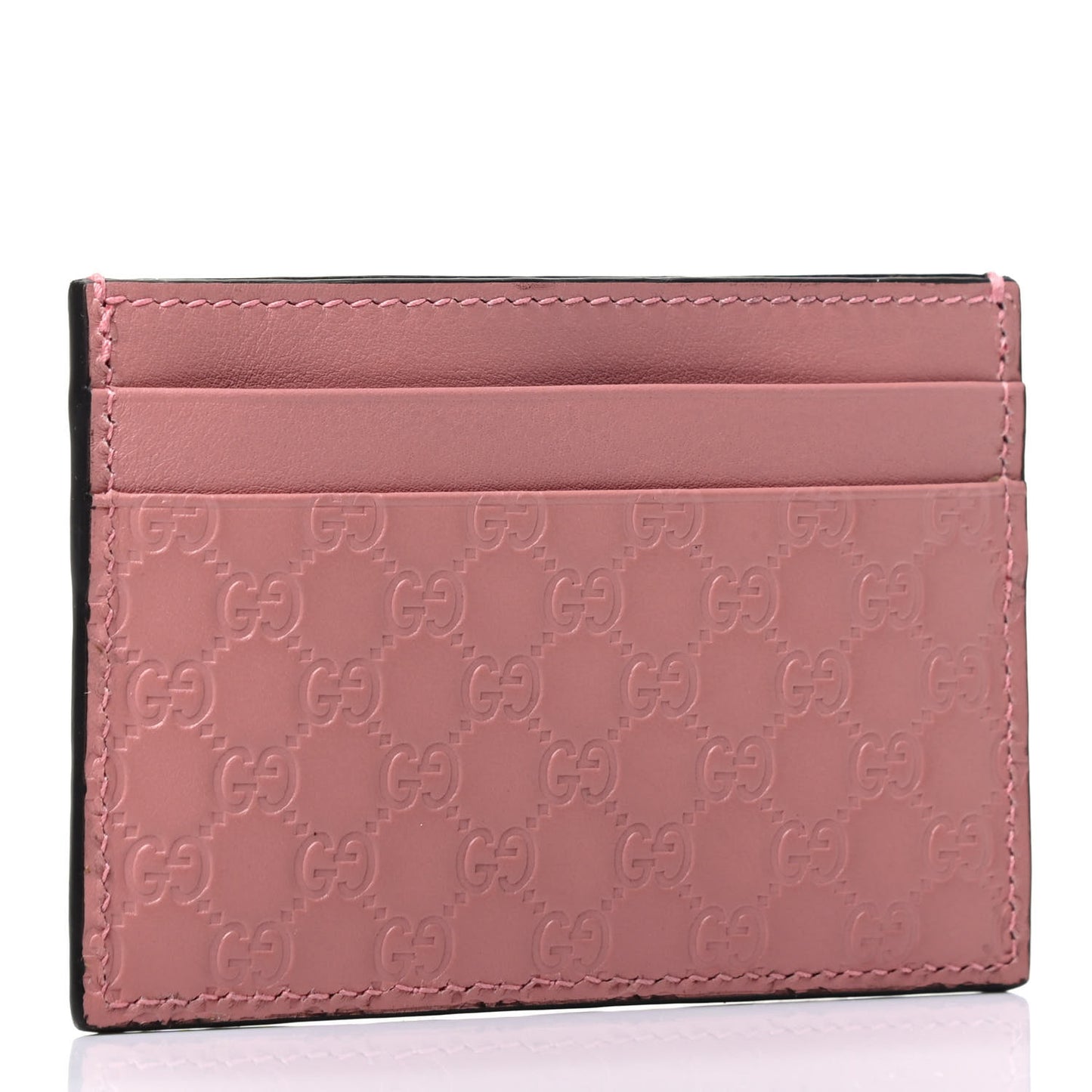 Microguccissima Card Holder Soft Pink