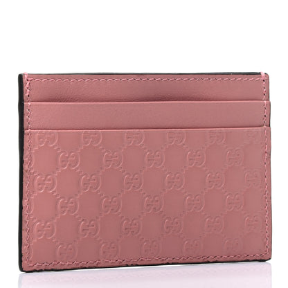 Gucci Microguccissima Card Holder Soft Pink 2 of 4