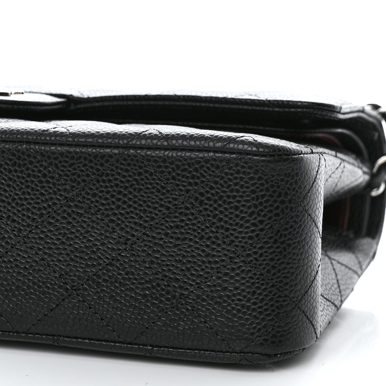 Chanel Caviar Quilted Medium Double Flap Black 10 of 10