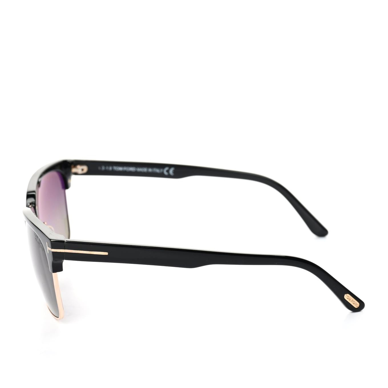 Tom Ford River Polarized Sunglasses TF367 Black 3 of 6
