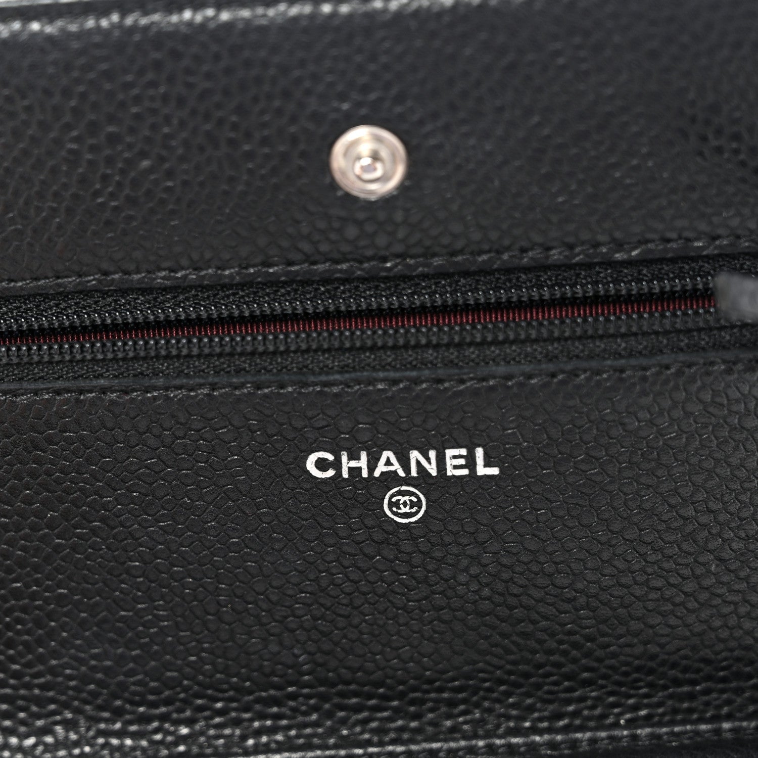 Chanel Caviar Quilted Wallet on Chain WOC Black 6 of 11
