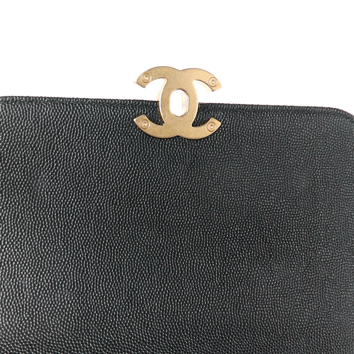 Chanel Caviar Mini Messenger Bag Black 11 of 11
