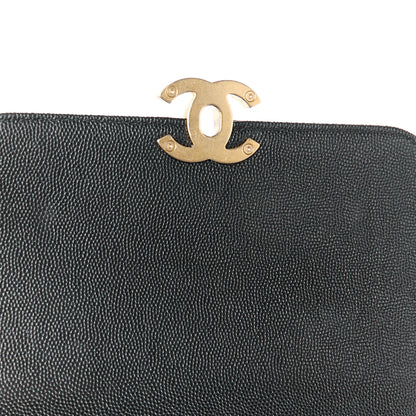 Chanel Caviar Mini Messenger Bag Black 11 of 11