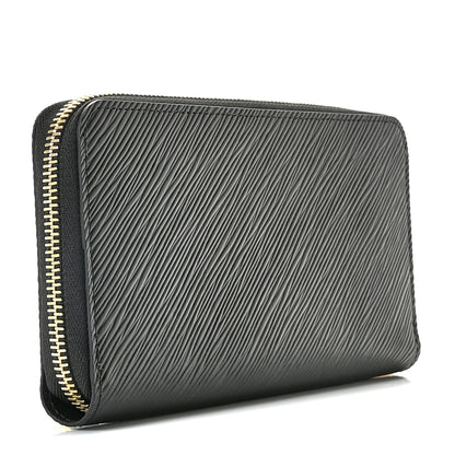 Louis Vuitton Epi Love Lock Zippy Wallet Black 3 of 10