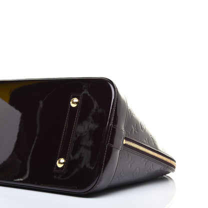 Louis Vuitton Vernis Alma GM Amarante 9 of 9