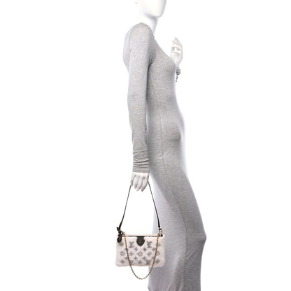Louis Vuitton Monogram Mink Neo Pochette Milla Vision White 2 of 10