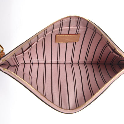 Louis Vuitton Monogram Neverfull MM GM Pochette Rose Ballerine 5 of 7
