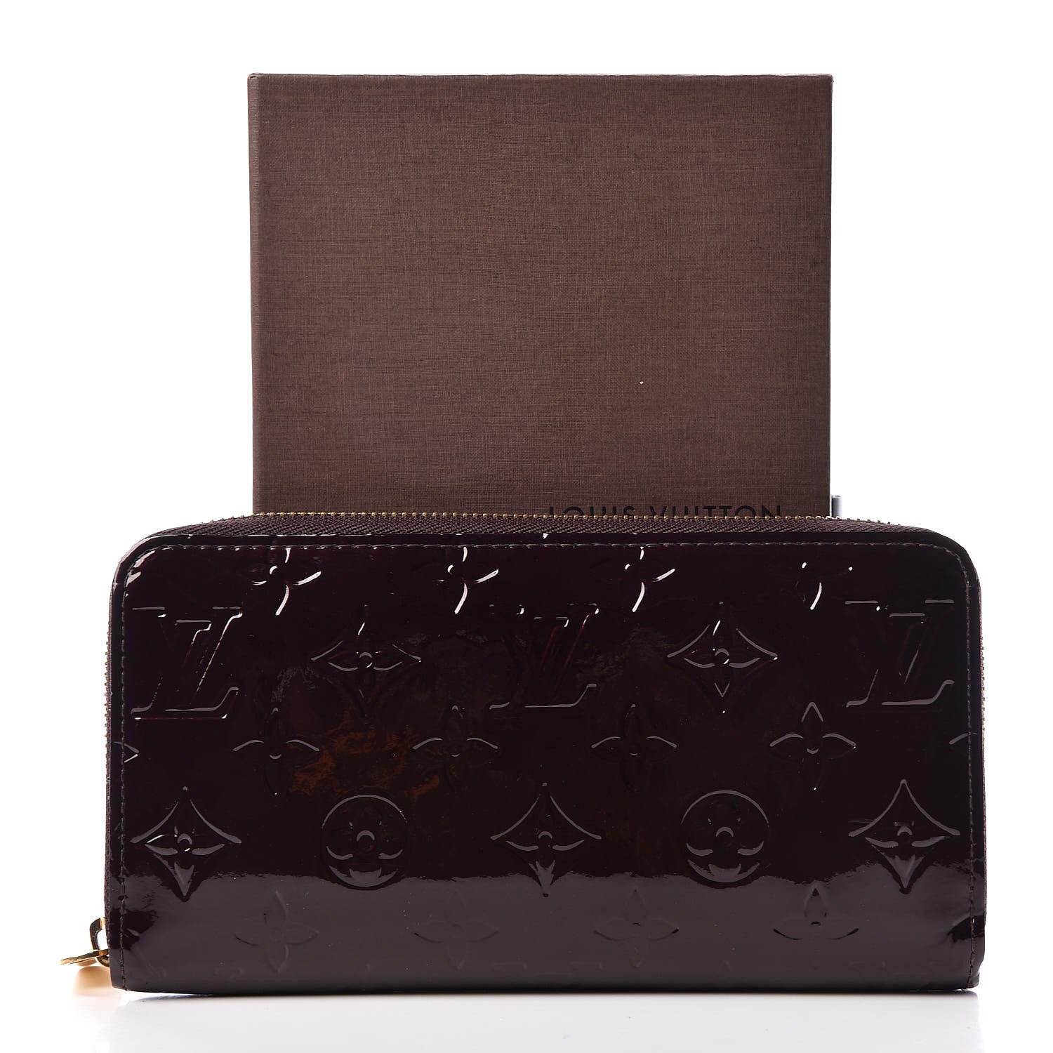 Louis Vuitton Vernis Zippy Wallet Amarante 11 of 11