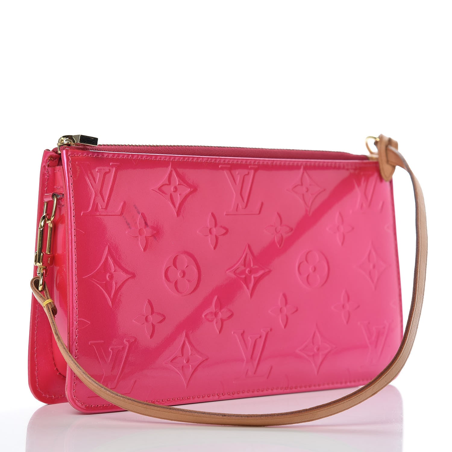 Louis Vuitton Vernis Lexington Pochette Fuchsia 3 of 11