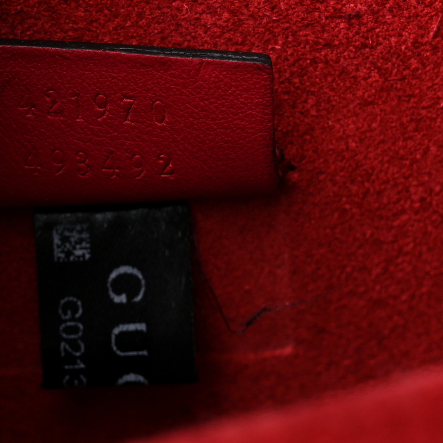 GG Supreme Monogram Suede Mini Dionysus Shoulder Bag Beige Ebony Vulcanic Red