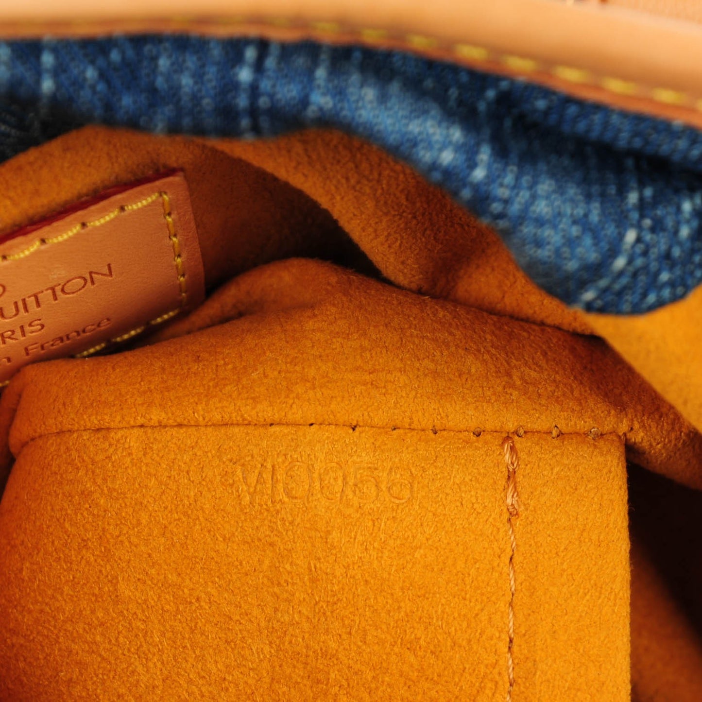 Monogram Denim Pleaty Blue