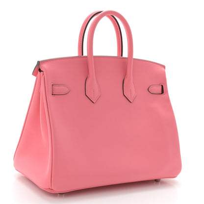 Hermes Swift Birkin 25 Rose D'ete 3 of 13