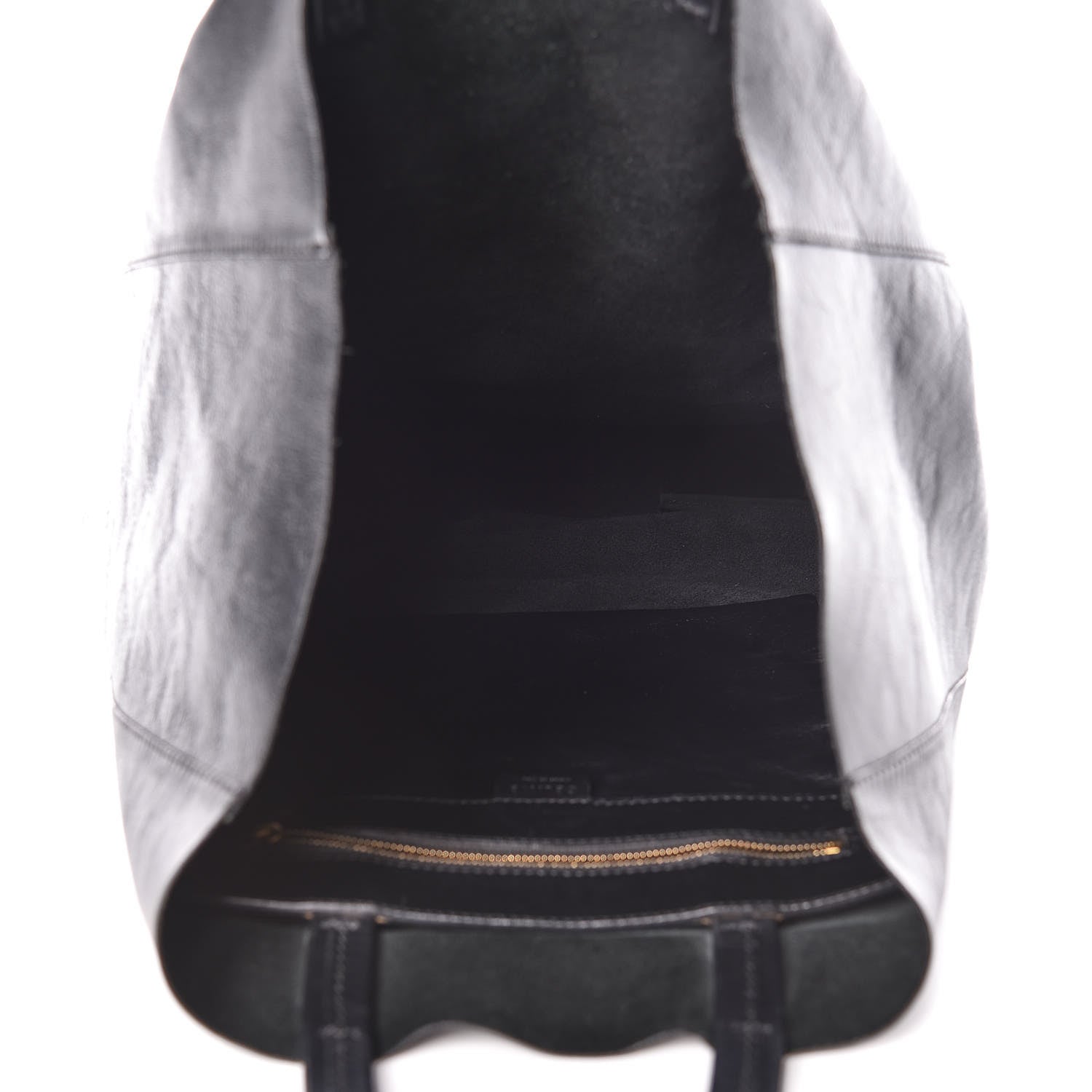 Celine Smooth Lambskin Vertical Cabas Black 5 of 9