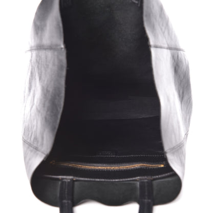 Celine Smooth Lambskin Vertical Cabas Black 5 of 9