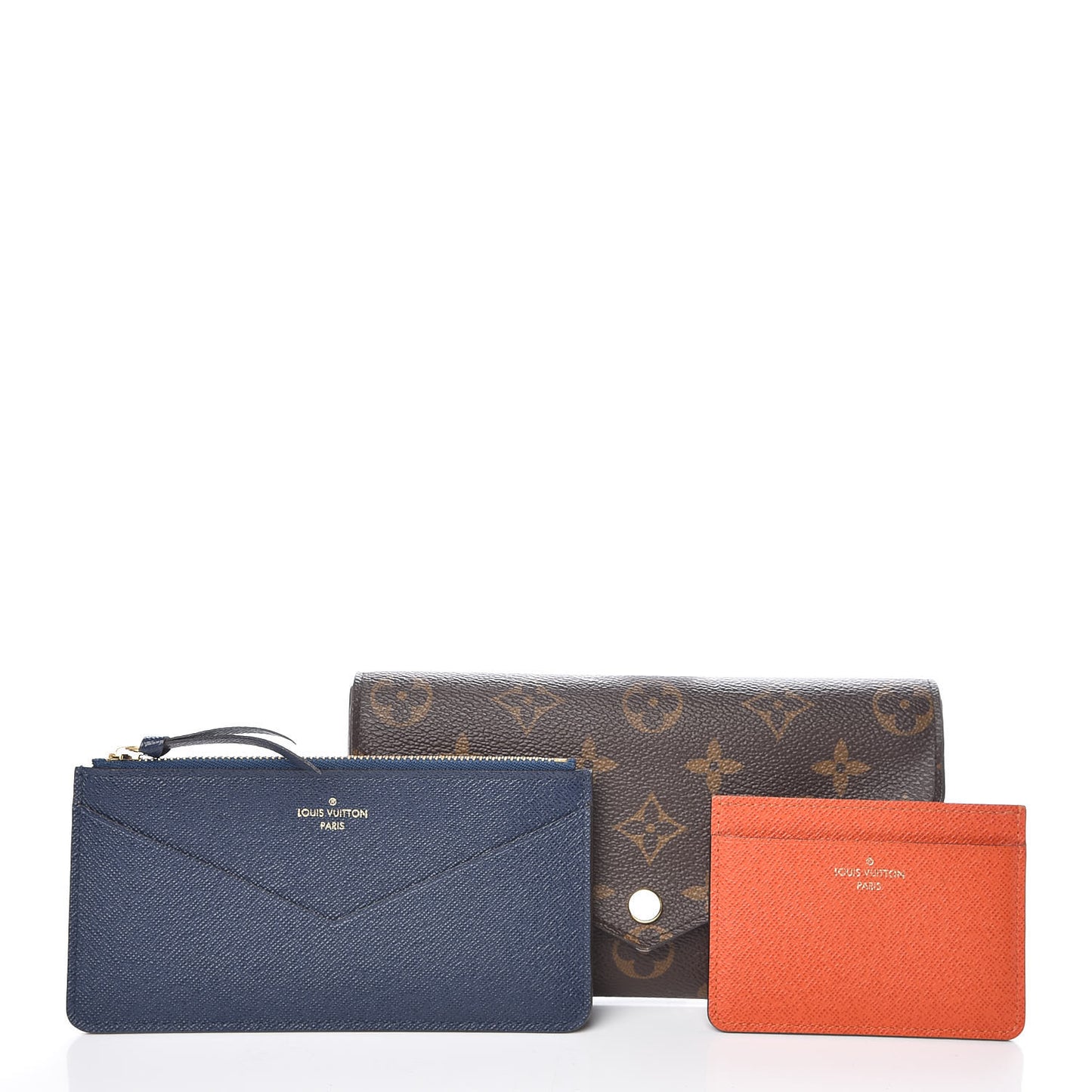 Monogram Jeanne Wallet Rose Ballerine