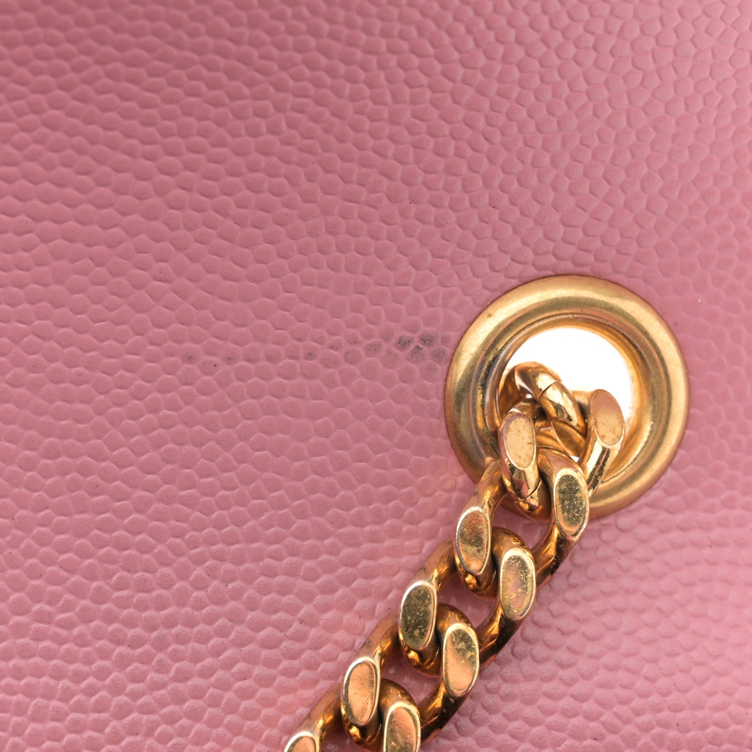 Saint Laurent Grain De Poudre Small Monogram Kate Satchel Dark Rose 11 of 12