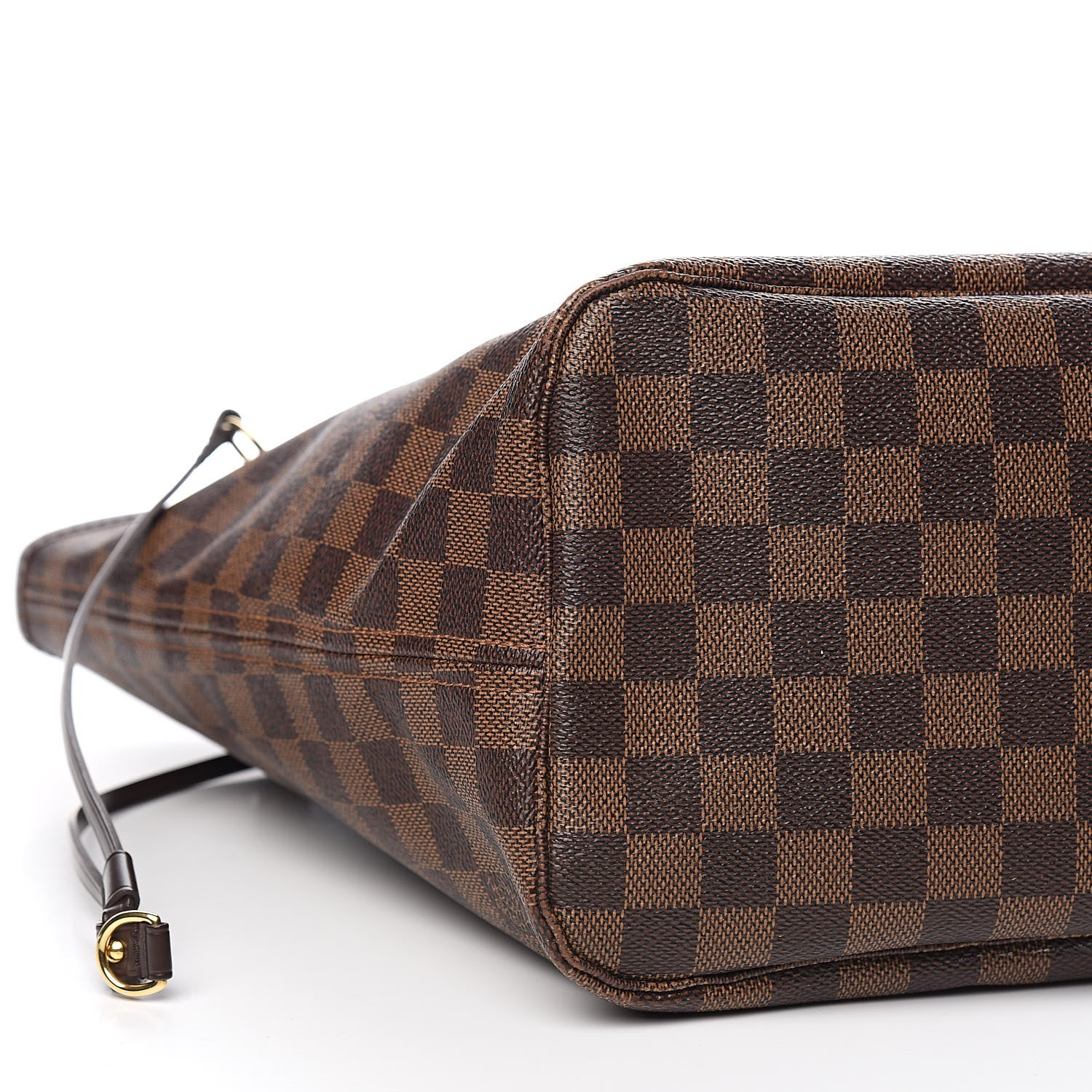 Louis Vuitton Damier Ebene Neo Neverfull MM Rose Ballerine 9 of 11