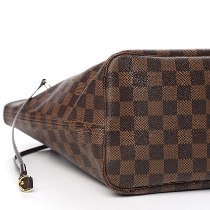 Louis Vuitton Damier Ebene Neo Neverfull MM Rose Ballerine 9 of 11