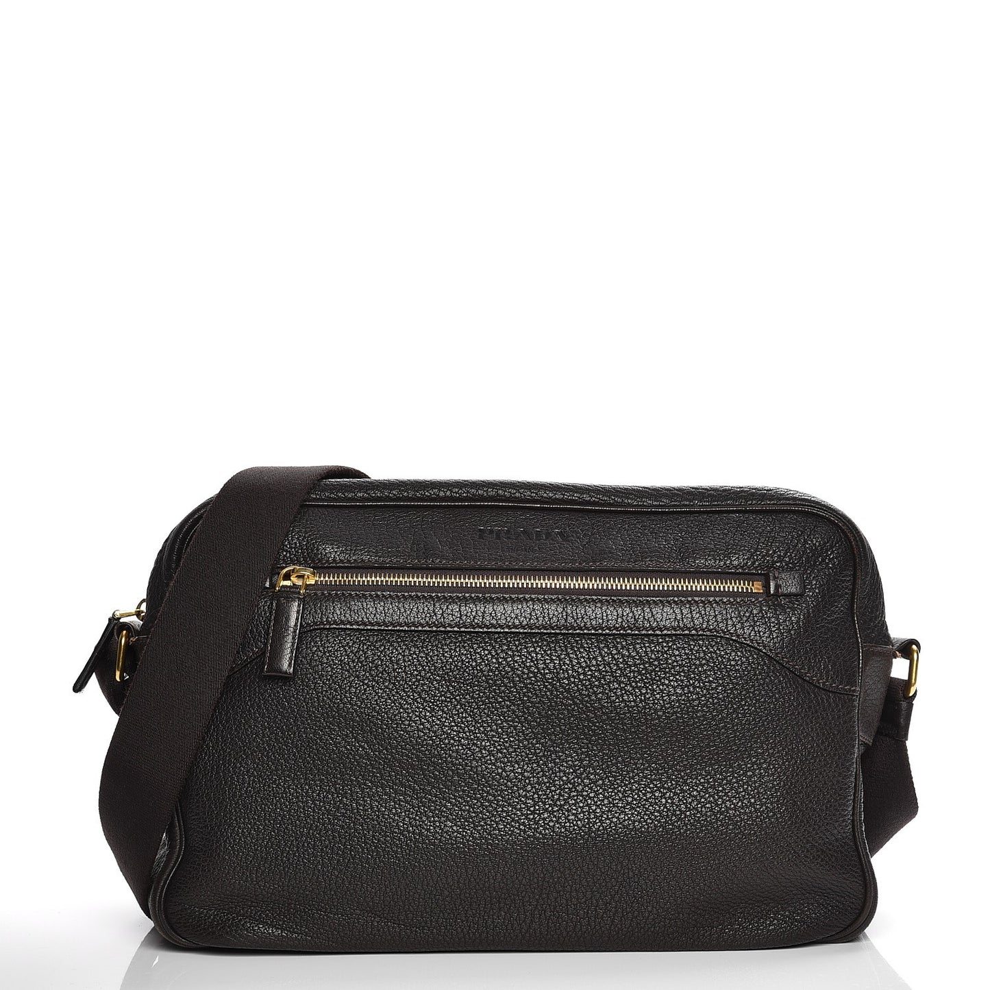 Cervo Deerskin Crossbody Dark Brown
