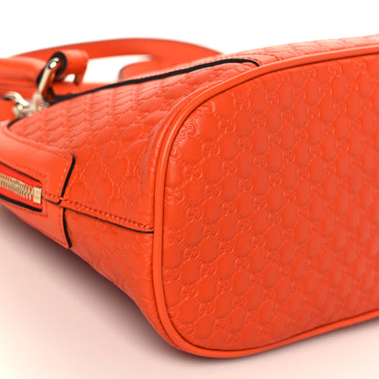 Gucci Microguccissima Mini Dome Bag Sun Orange 8 of 9