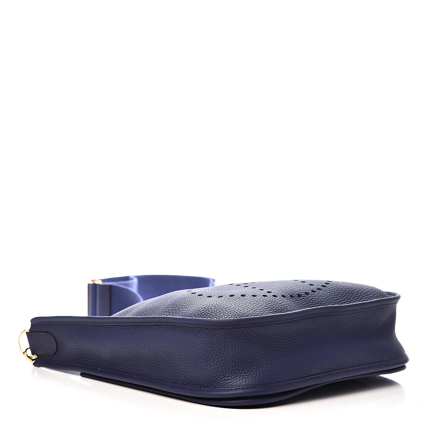 Hermes Taurillon Clemence Evelyne III PM Bleu Encre 4 of 11