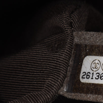 Chanel Calfskin Chevron Quilted Small Statement Flap Khaki 6 of 20