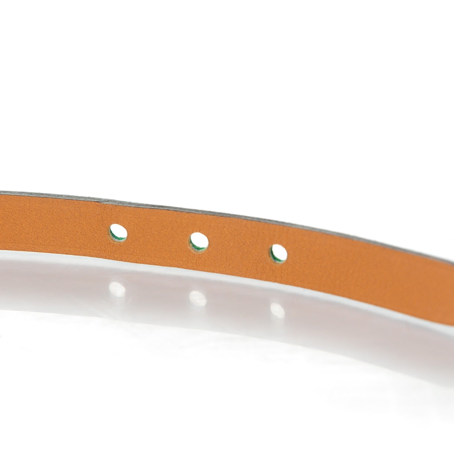 Hermes Swift Hapi 3MM Triple Tour Wrap Bracelet Small Bamboo 4 of 6