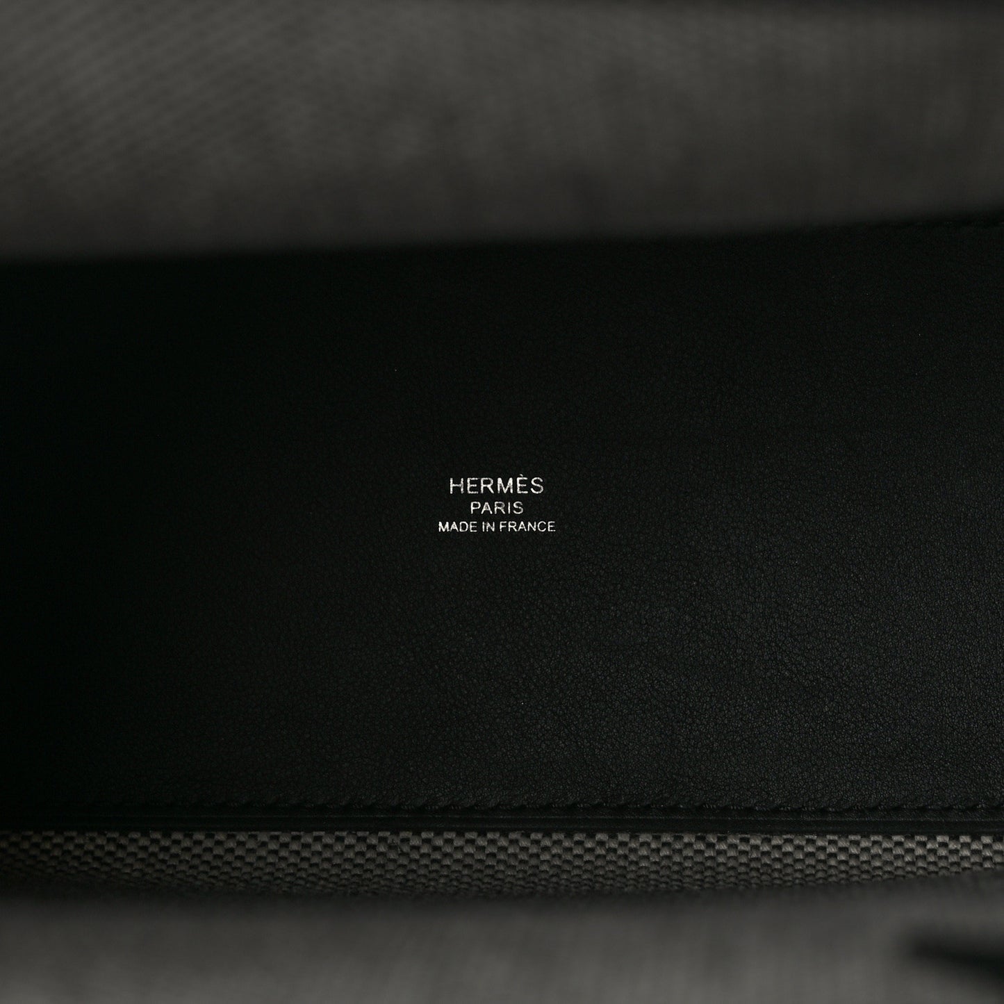Swift H Canvas Cabas H En Biais 27 Black Ecru