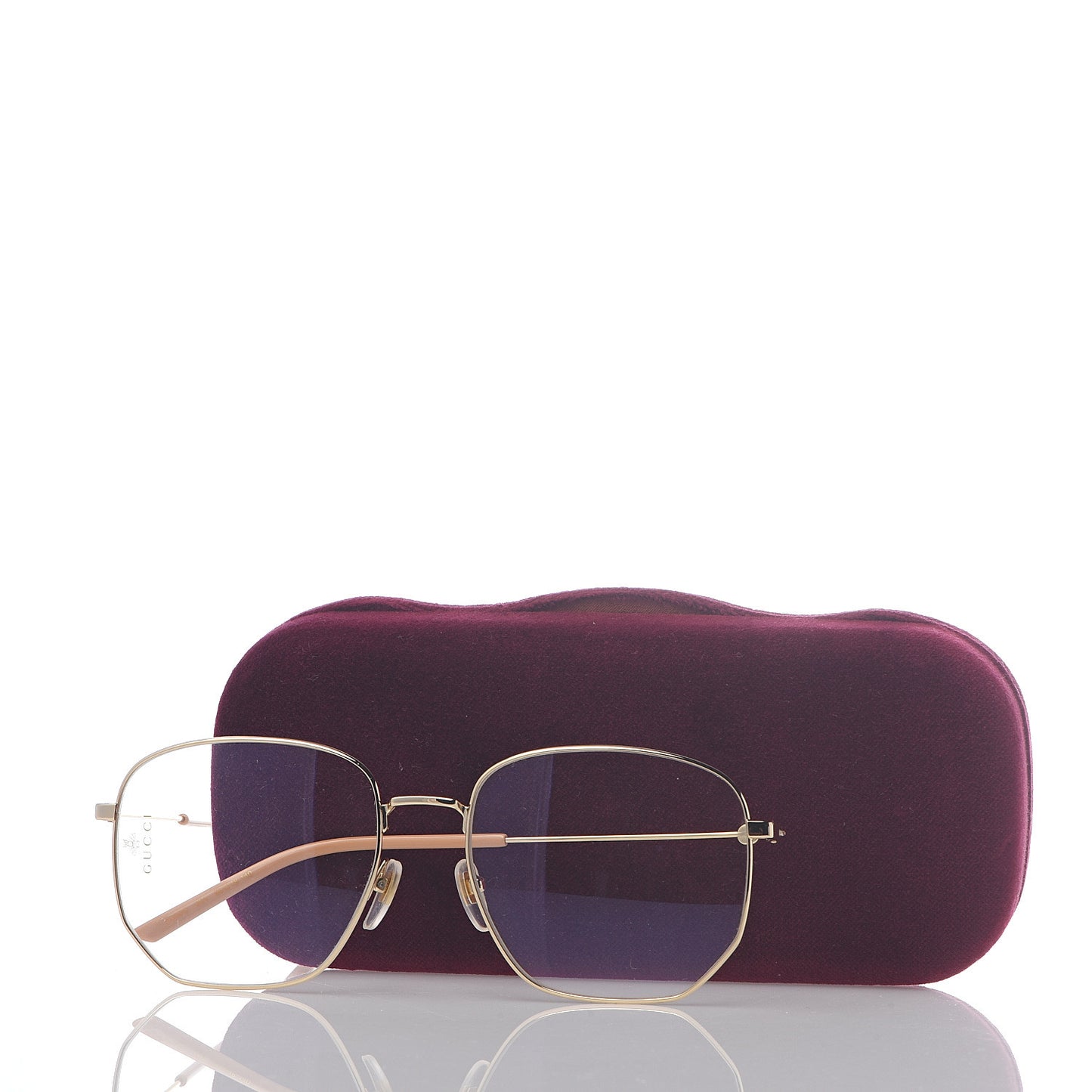 Oversized Sunglasses GG0396S Gold