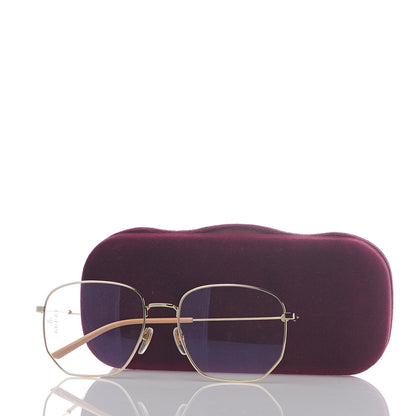 Gucci Oversized Sunglasses GG0396S Gold 7 of 7