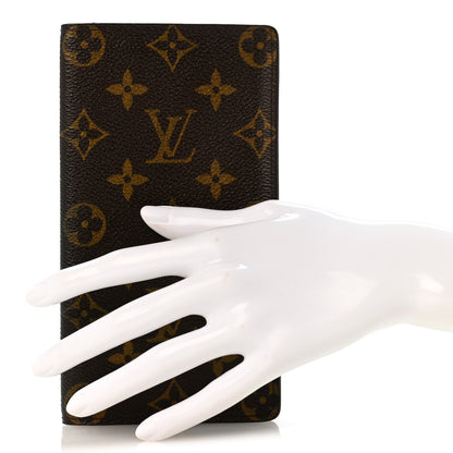 Louis Vuitton Monogram Checkbook Holder Case Wallet 2 of 8
