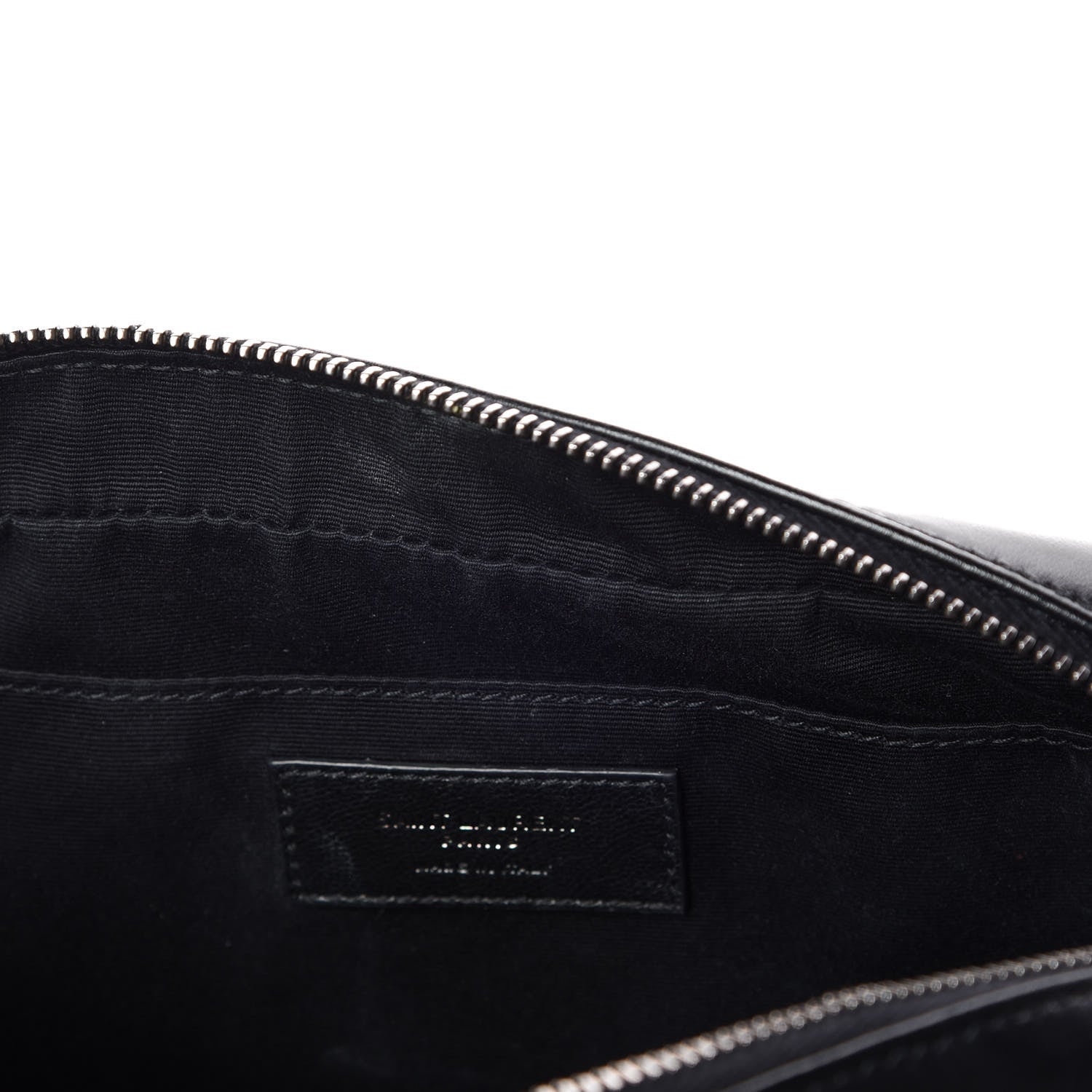 Saint Laurent Calfskin Matelasse Monogram Lou Camera Bag Black 9 of 10