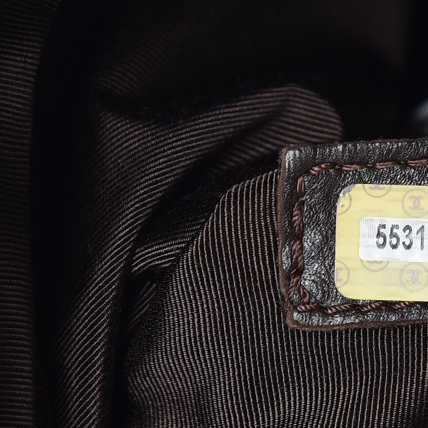 Chanel Calfskin CC Shoulder Bag Brown 6 of 10