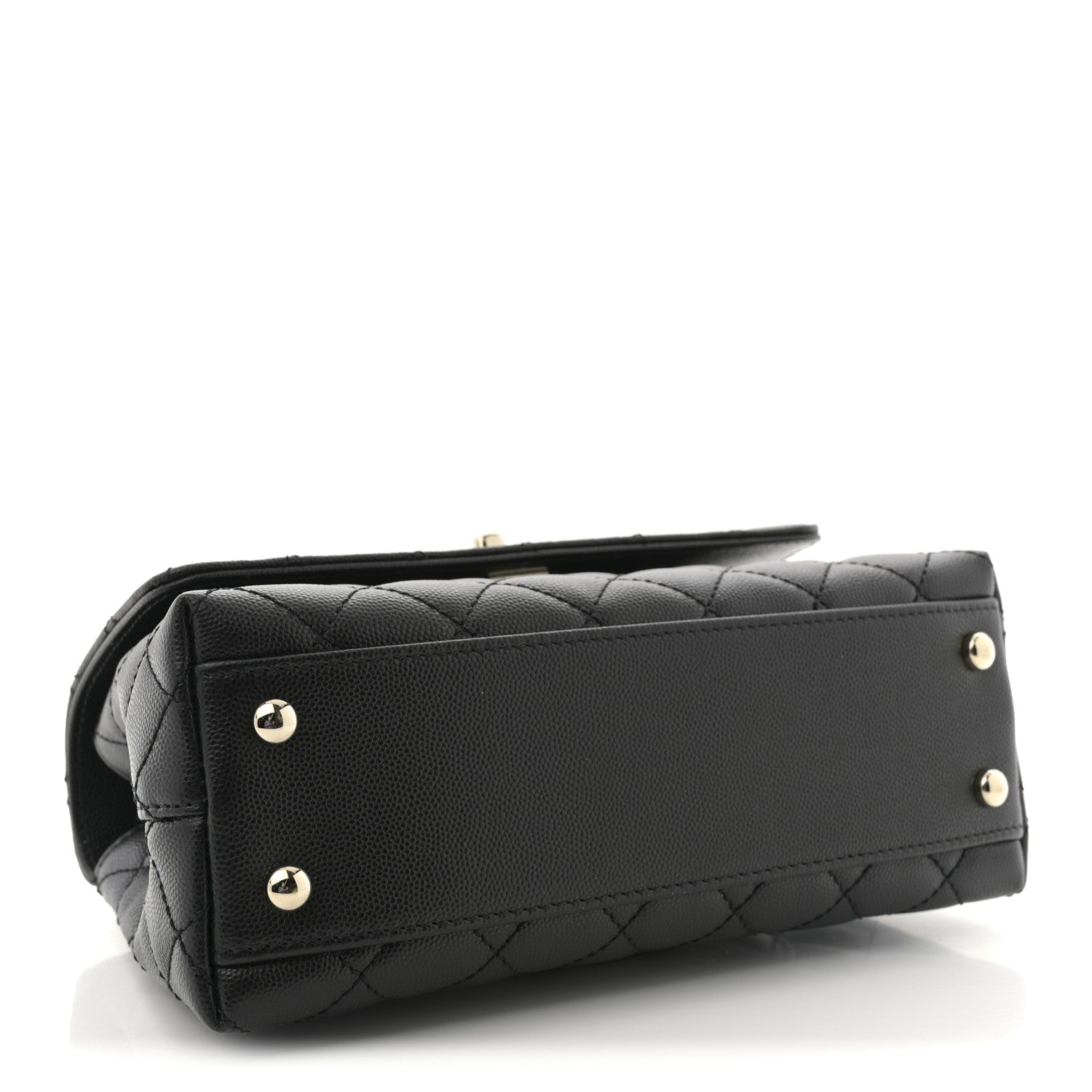 Chanel Caviar Quilted Mini Coco Handle Flap Black 4 of 11
