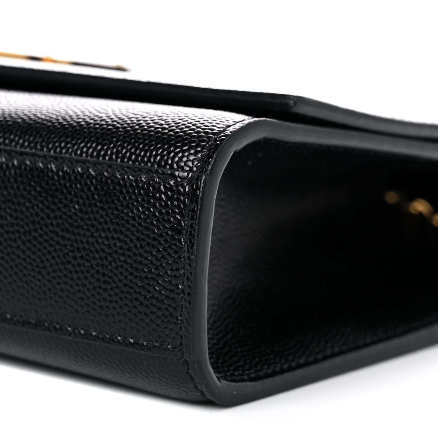 Grain De Poudre Medium Classic Monogram Kate Satchel Black