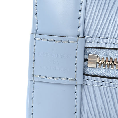 Louis Vuitton Epi Jacquard Alma BB Bleu Nuage 6 of 10