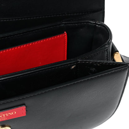 Valentino Garavani Smooth Calfskin Supervee Shoulder Bag Black 14 of 16