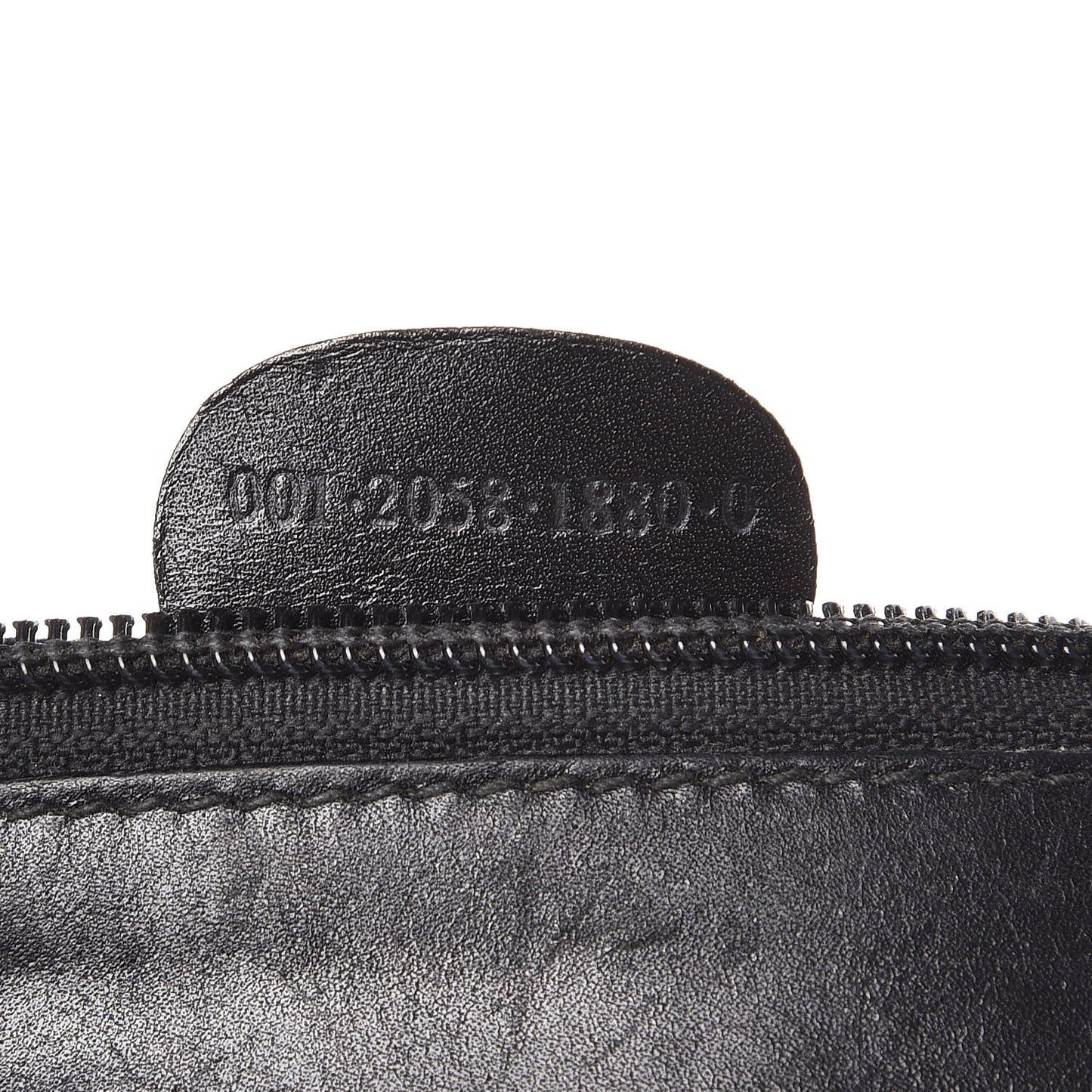 Calfskin Bamboo Handle Shoulder Bag Black