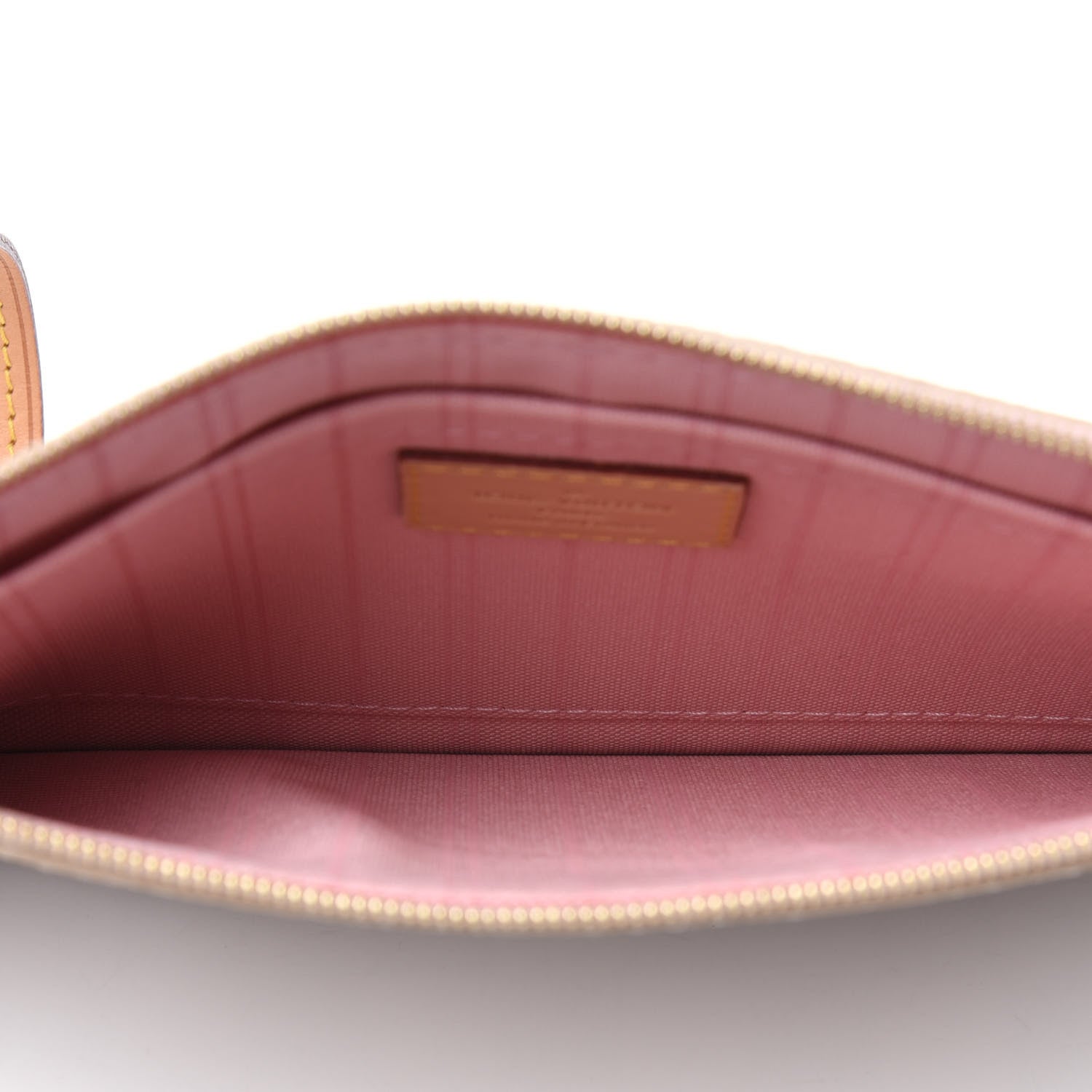 Louis Vuitton Damier Azur Neverfull MM GM Pochette Rose Ballerine 4 of 5