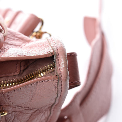 Balenciaga Agneau Giant 12 Gold Hardware Mini City Rose Peche 26 of 27