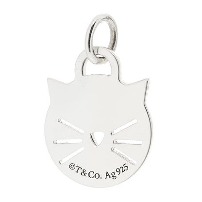 Tiffany Sterling Silver Return to Tiffany Cat Charm 3 of 4