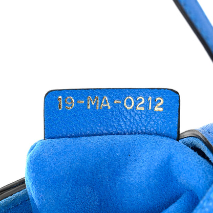 Christian Dior Micro Saddle Bag With Strap Blue 7 of 10